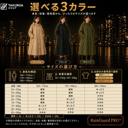 RainGuard PRO™ — 今SNSで話題沸騰中のレインコート