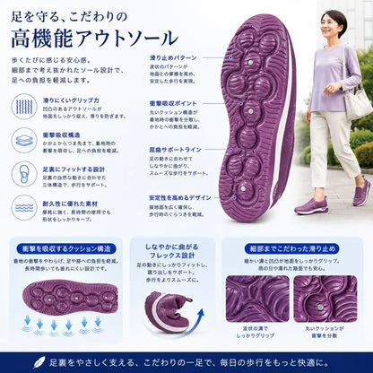CloudWear™｜雲のような軽さ、一日中続く快適さ。