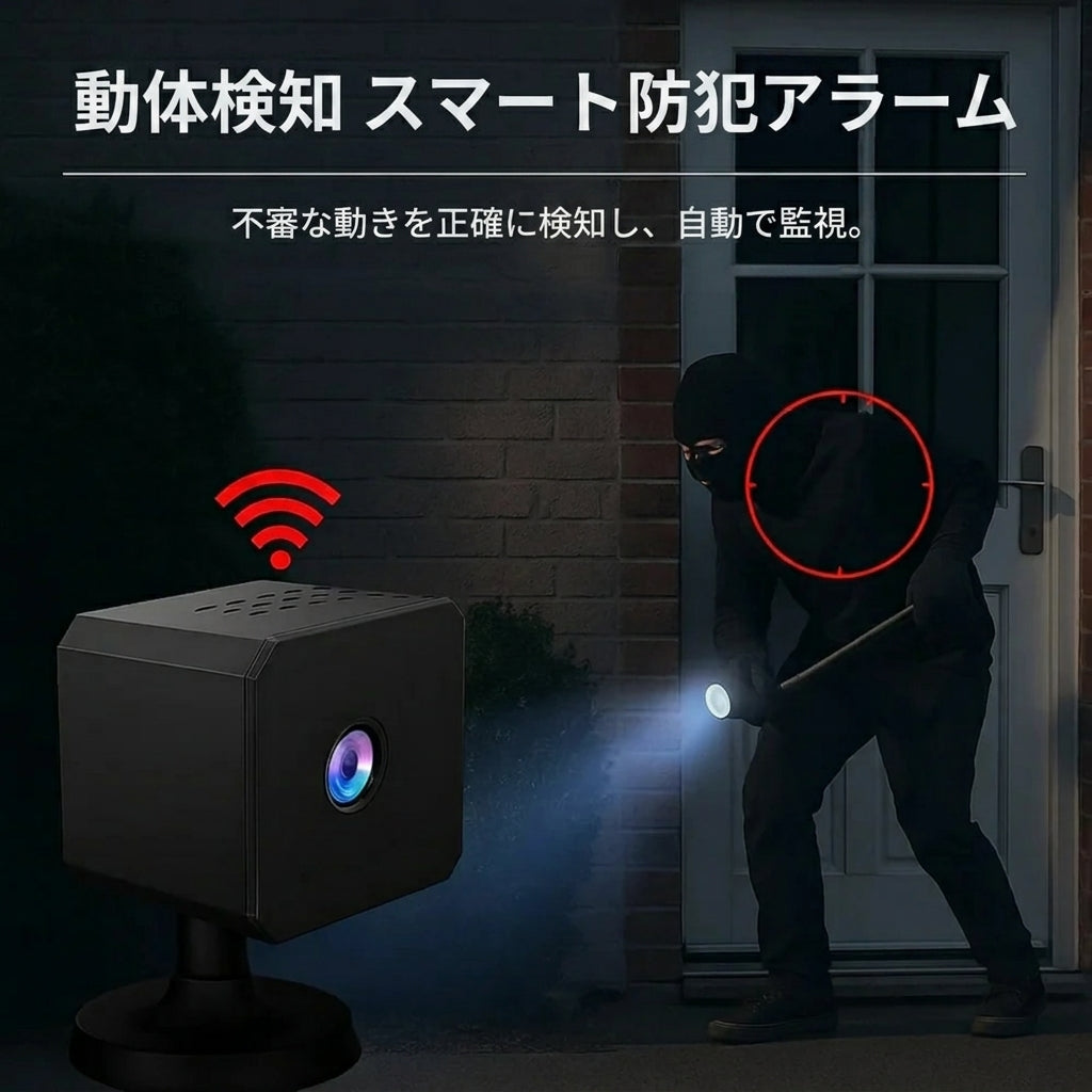 Takuroa™ SafeCam Pro｜インターネット・電源不要の防犯カメラ