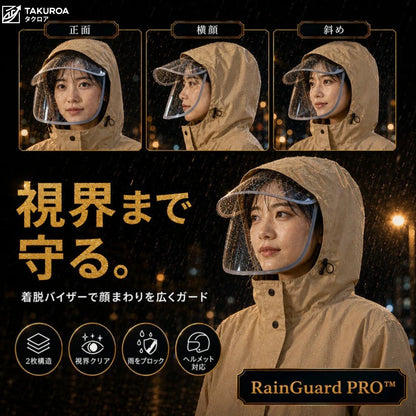 RainGuard PRO™ — 今SNSで話題沸騰中のレインコート