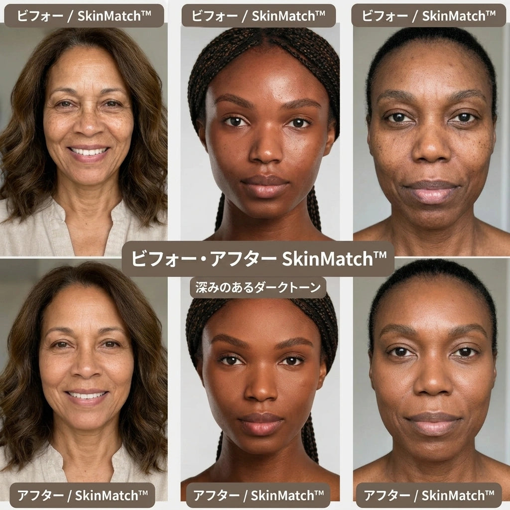 Takuroa™ SkinMatch™｜ブラシ一体型・肌色になじむアダプティブファンデーション