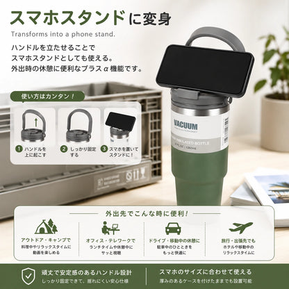 HydroFlow Pro™｜大容量ストロータンブラー