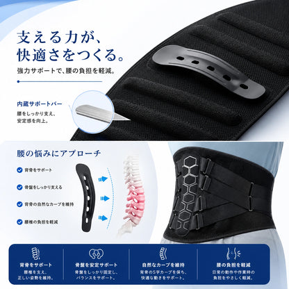 SpineForce™ 腰を支え、毎日をもっと快適に。