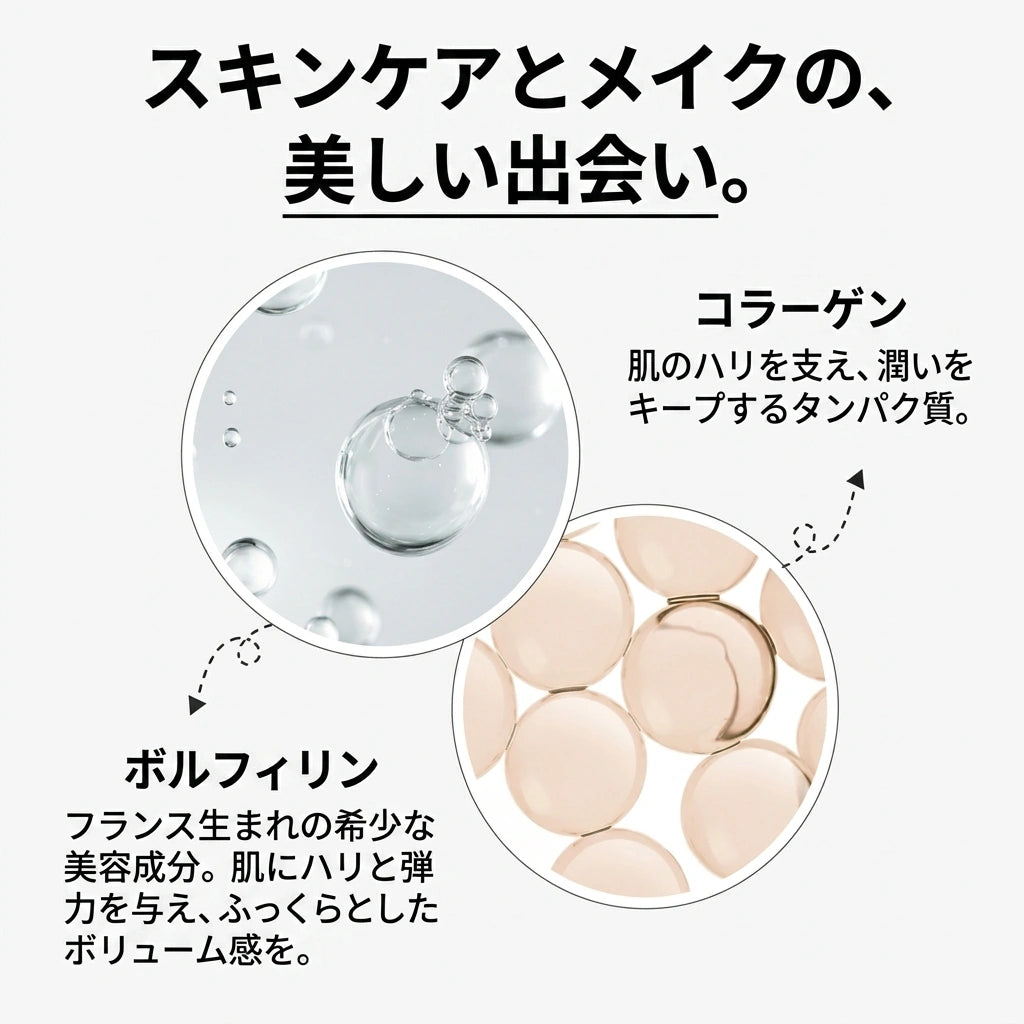 Takuroa™ SkinMatch™｜ブラシ一体型・肌色になじむアダプティブファンデーション
