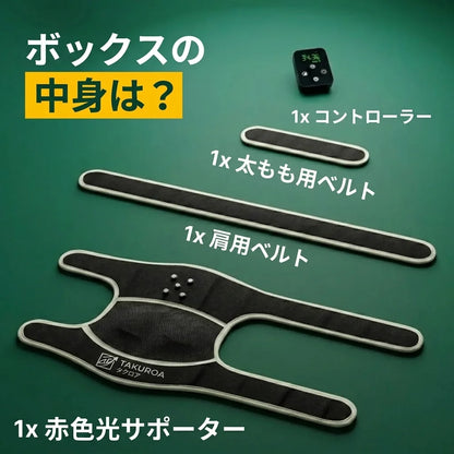 HizaGlow™  赤色LED・近赤外線 2in1ひざケア