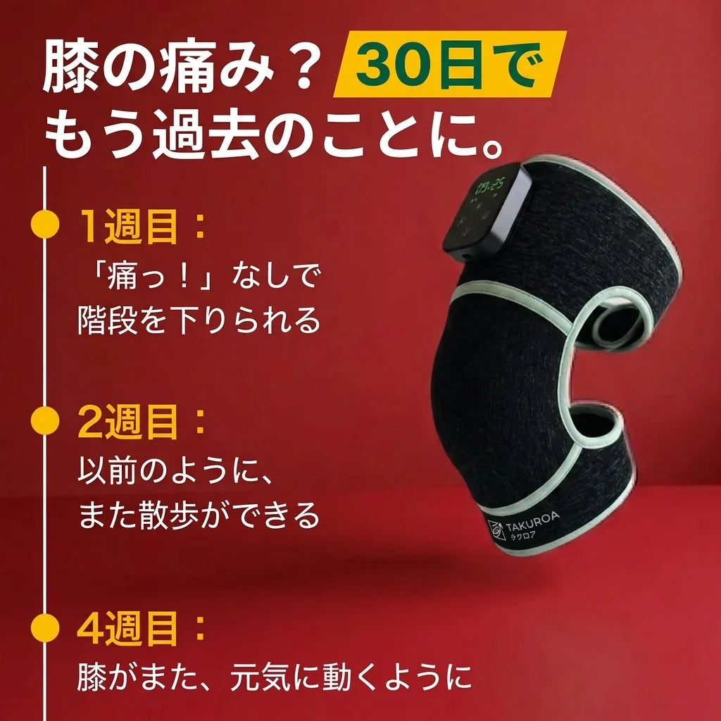 HizaGlow™  赤色LED・近赤外線 2in1ひざケア