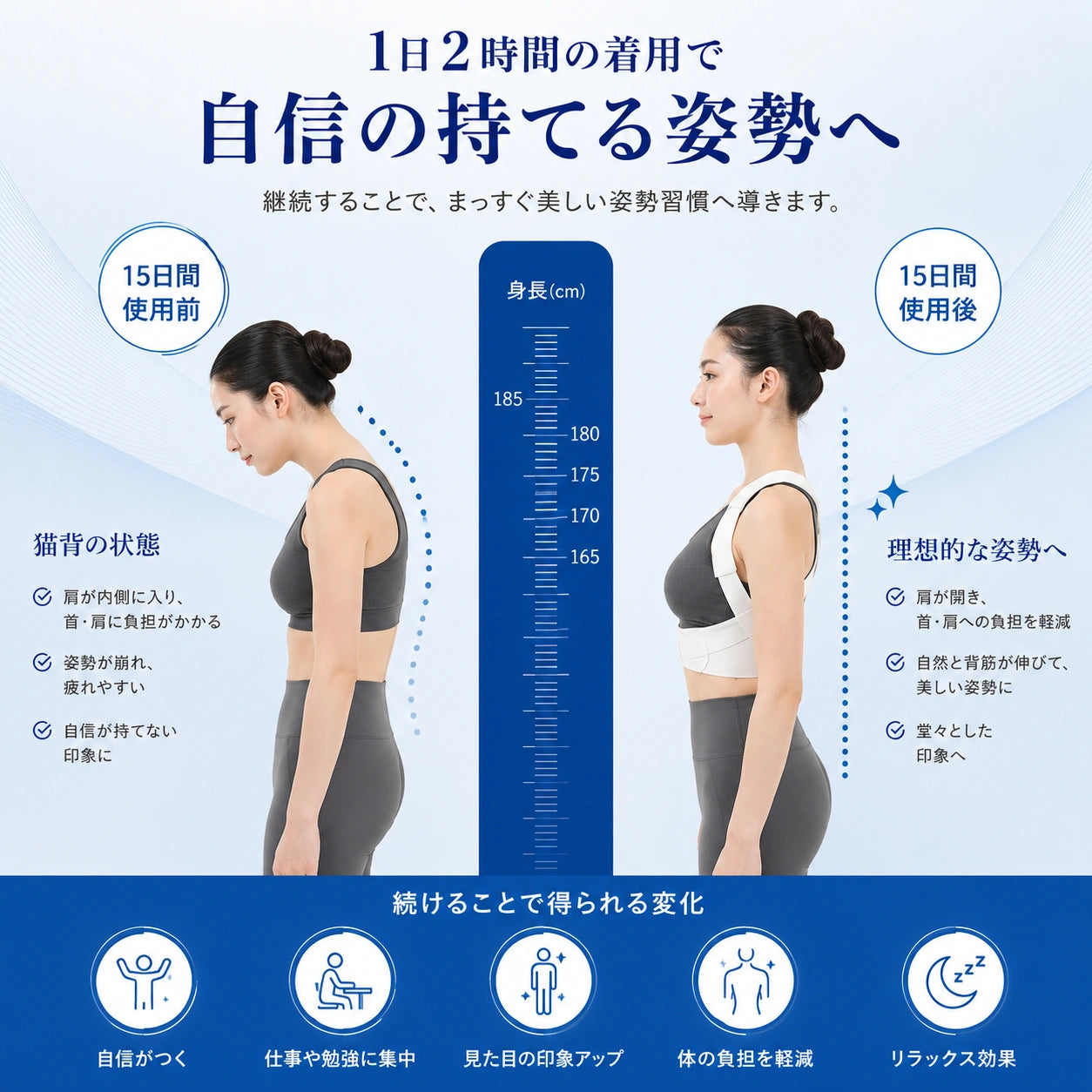 ErgoBalance™ 姿勢を、美しく、毎日を快適に。